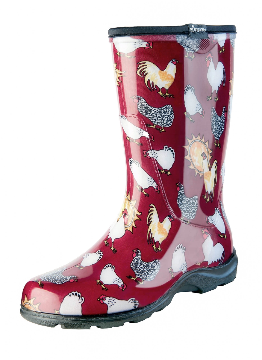 Chicken Barn Red Slogger Boot