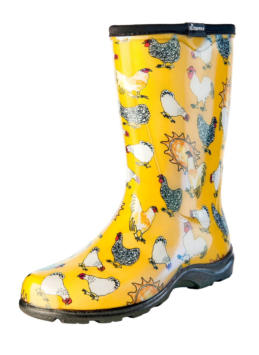 Chicken Barn Yellow Slogger Boot