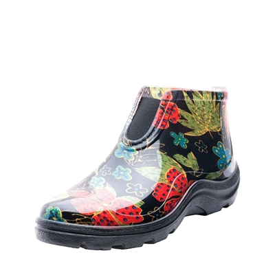 MidSummer Black Slogger Ankle Boot