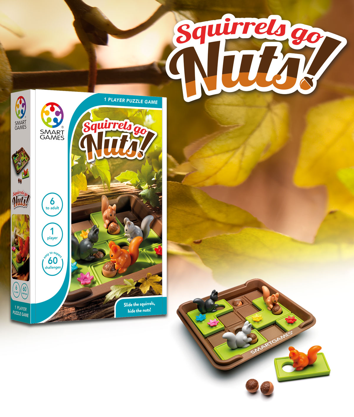 Smart Games - Squirrels Go Nuts 
