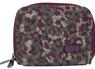 LUG - Splits - Compact RFID Wallet - Leopard Berry