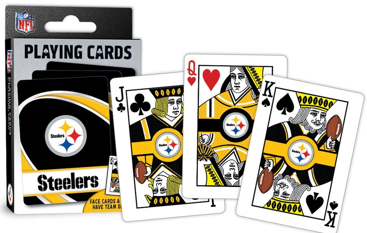 Leanin' Tree/Masterpieces Game - #PSI3100 NFL Pittsburgh Steelers Playing Cards