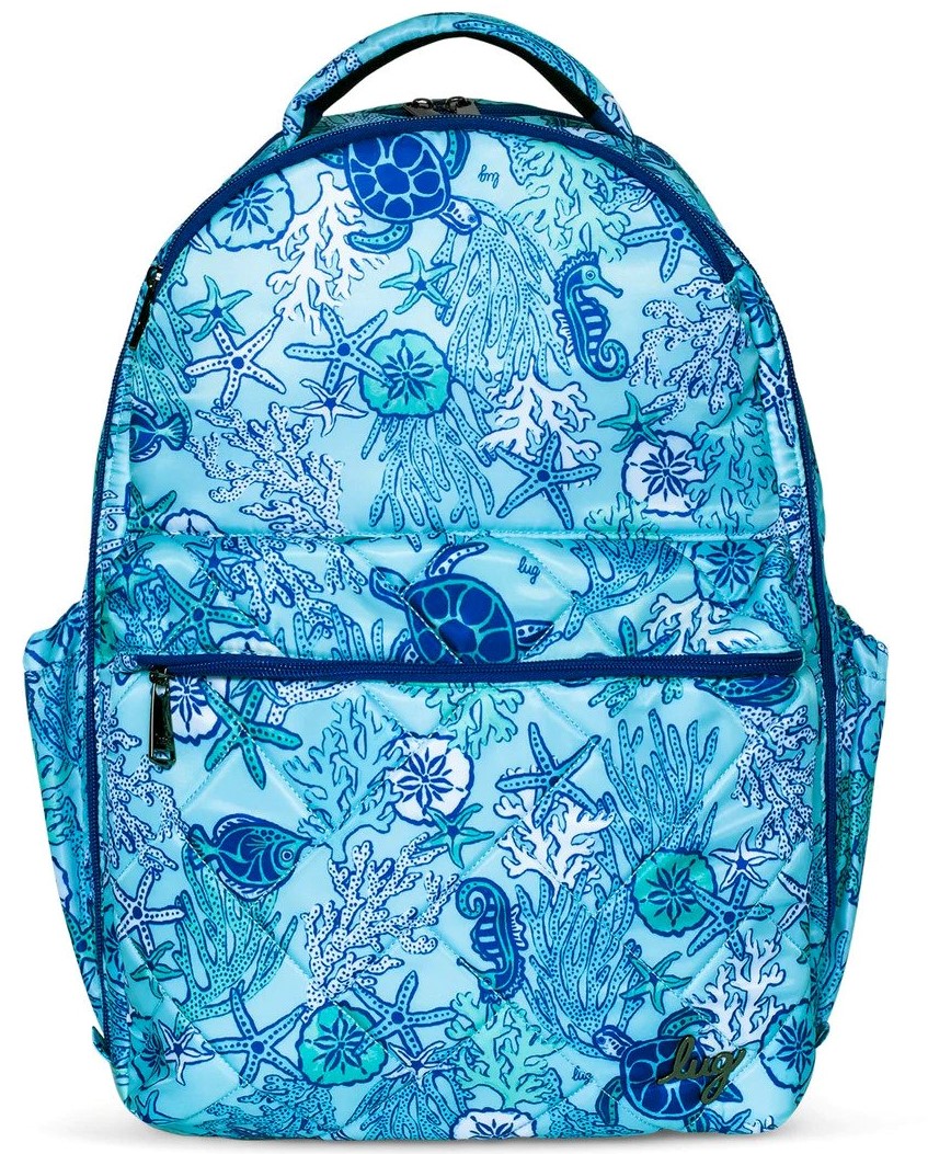 LUG - Summit - Perfect Traveling Backpack - Sealife Blue