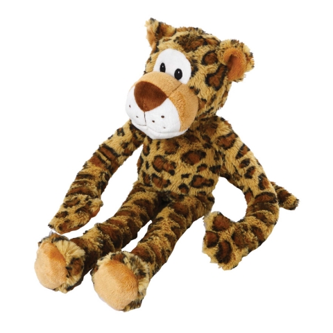 Swingin' Safari Leopard Plush Dog Toy