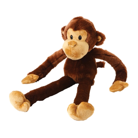 Swingin' Safari Monkey Plush Dog Toy