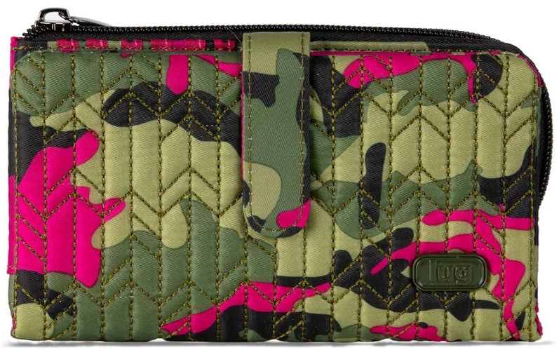 LUG - Tram - Compact RFID Wallet - Camo Orchid - Planktown Hardware & More