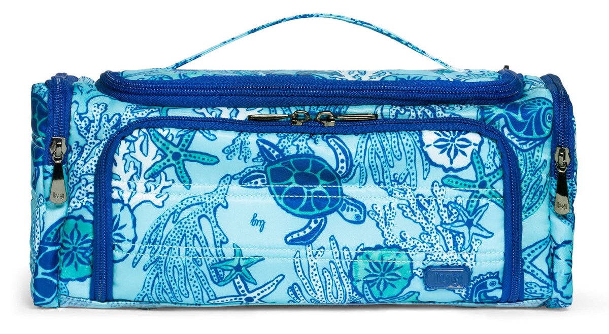 LUG - Trolley - Cosmetic Case - Sealife Blue