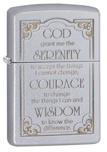 Serenity Prayer Zippo Lighter