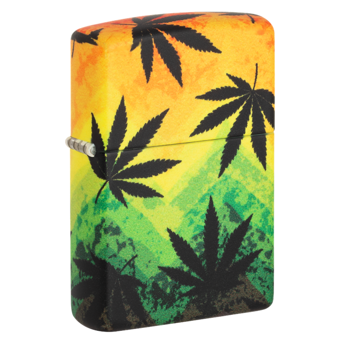 Zippo - #49806 Cannabis 540 Color Lighter