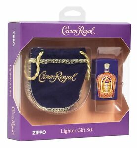 Crown Royal Gift Set - Zippo Lighter 