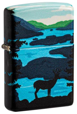 Zippo - # 49483 Deer Landscape Lighter