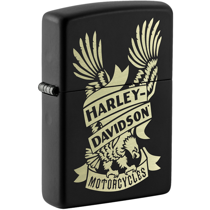Zippo - #49826 Harley-Davidson Eagle & Banner Lighter