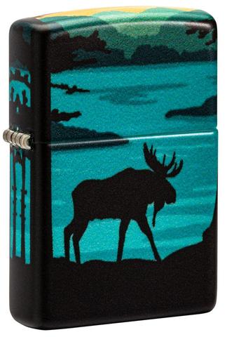 Zippo - #49481 Moose Landscape Lighter