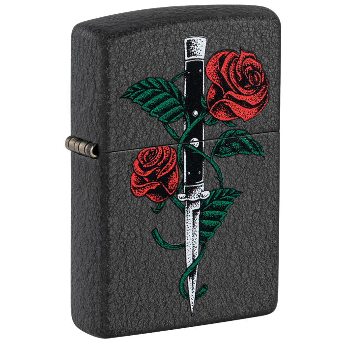 Zippo - #49778 Rose Dagger Tattoo Lighter