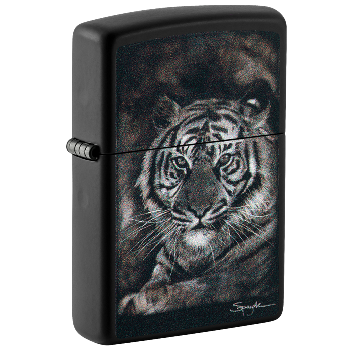 Zippo - #49763 Spazuk White Tiger Lighter